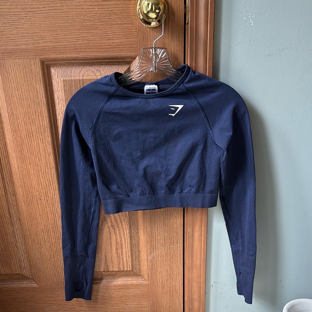 Gymshark Deep Blue Athletic Top